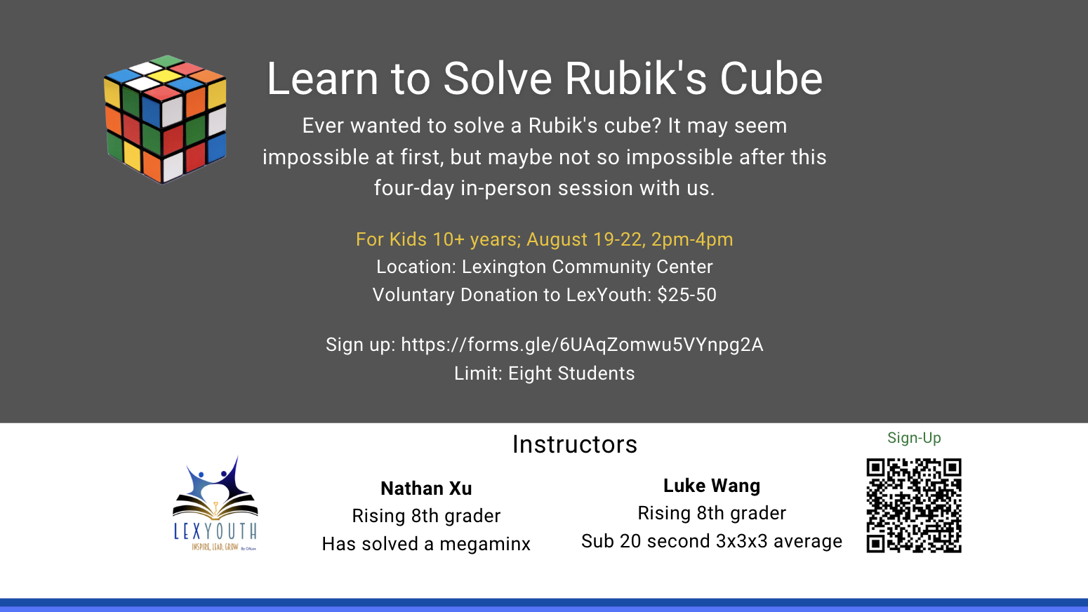 Learn to Solve Rubik’s Cube